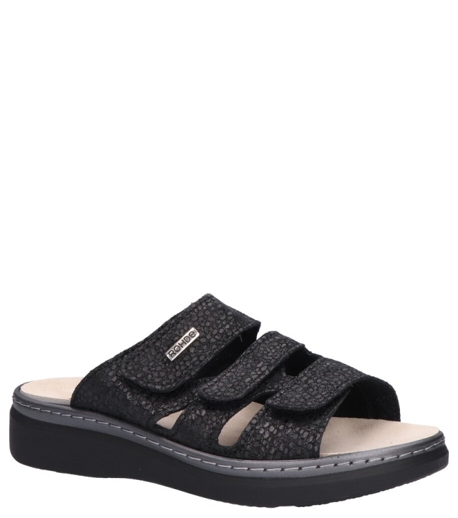Rohde slipper <span>5221 90</span> 5221 90 zwart - www.bremmerschoenen.pro - Bremmer Schoenen