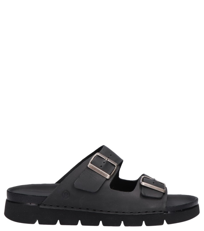 Rohde slipper <span>6703 90</span> 6703 90 zwart - www.bremmerschoenen.pro - Bremmer Schoenen