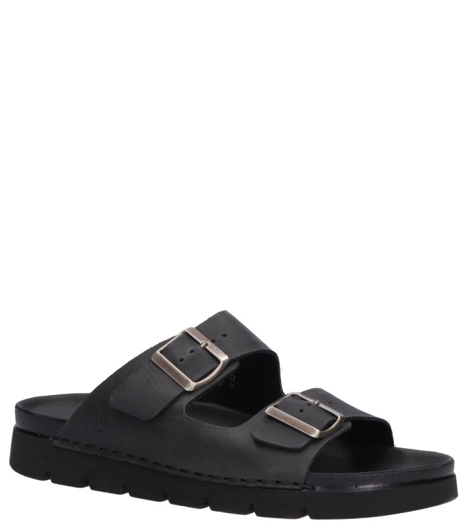 Rohde slipper <span>6703 90</span> 6703 90 zwart - www.bremmerschoenen.pro - Bremmer Schoenen
