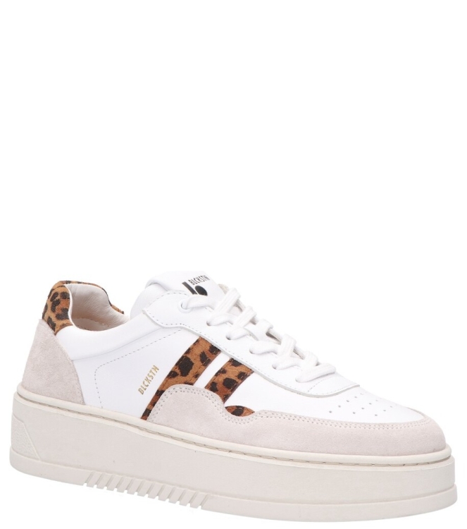 Blackstone sneaker <span>FL-720 White Leopard</span> FL-720 White Leopard wit - www.bremmerschoenen.pro - Bremmer Schoenen