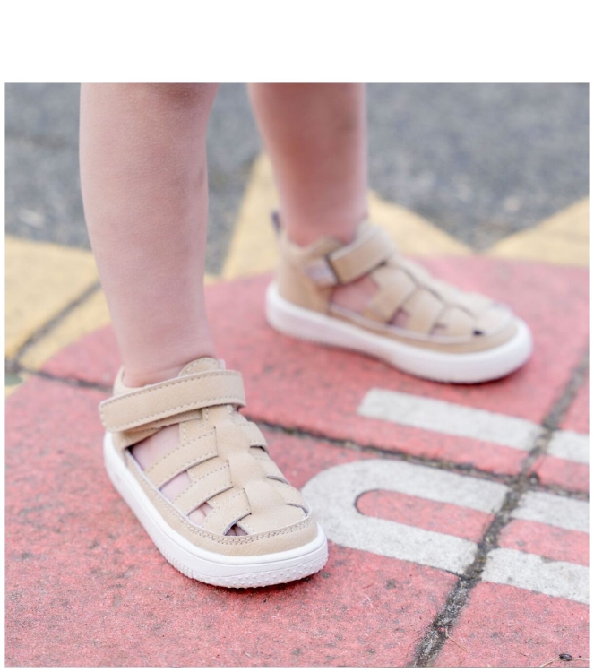 Shoesme sandaal <span>BN25S016-B</span> BN25S016-B beige - www.bremmerschoenen.pro - Bremmer Schoenen