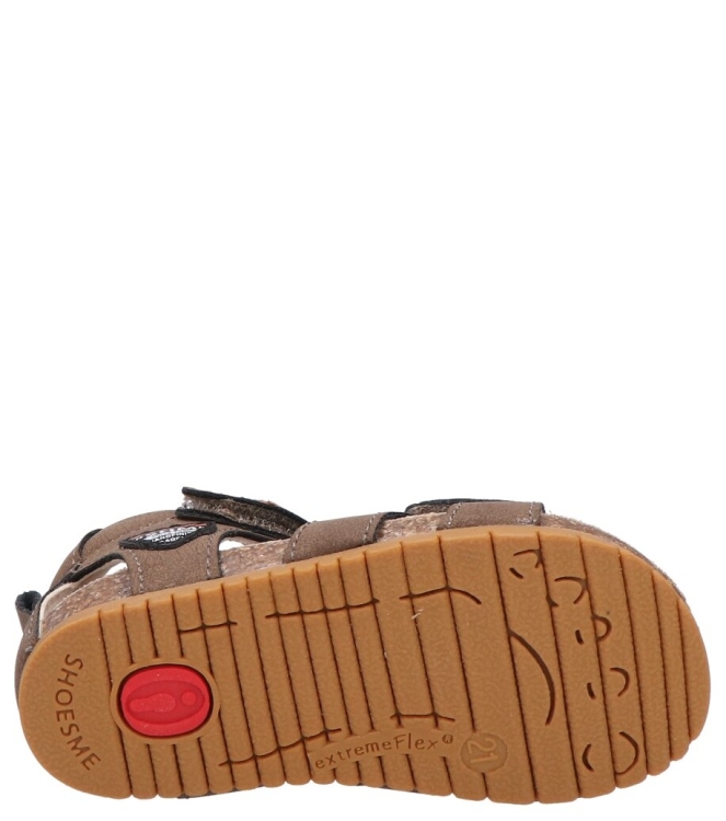 Shoesme Shoesme sandaal <span>BI25S008-F</span> dark taupe Shoesme sandaal <span>BI25S008-F</span> BI25S008-F bruin - www.bremmerschoenen.pro - Bremmer Schoenen
