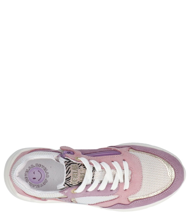 Develab sneaker <span>47154 653</span> 47154 653 paars - www.bremmerschoenen.pro - Bremmer Schoenen