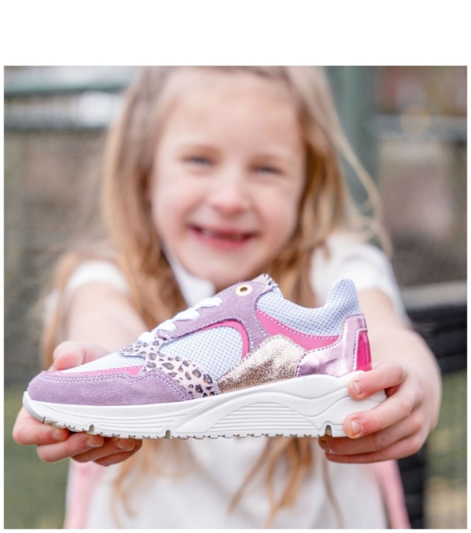 Develab sneaker <span>47154 653</span> 47154 653 paars - www.bremmerschoenen.pro - Bremmer Schoenen