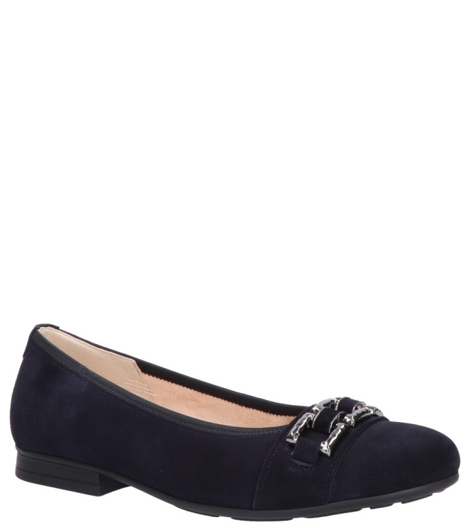 Gabor ballerina <span>82.465.46</span> 82.465.46 blauw - www.bremmerschoenen.pro - Bremmer Schoenen
