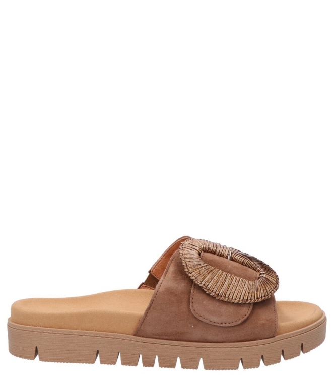 Gabor Gabor slipper <span>83.742.14</span> 14 peanut Gabor slipper <span>83.742.14</span> 83.742.14 beige - www.bremmerschoenen.pro - Bremmer Schoenen