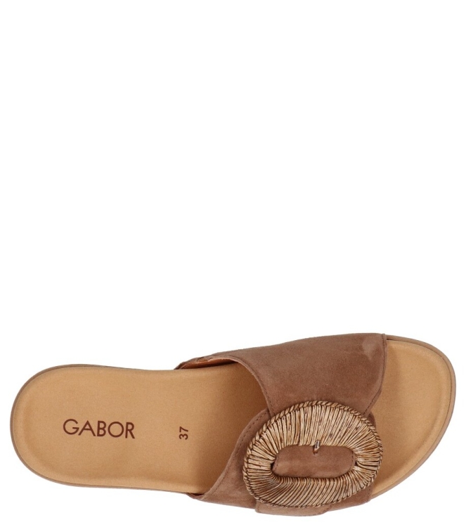 Gabor Gabor slipper <span>83.742.14</span> 14 peanut Gabor slipper <span>83.742.14</span> 83.742.14 beige - www.bremmerschoenen.pro - Bremmer Schoenen