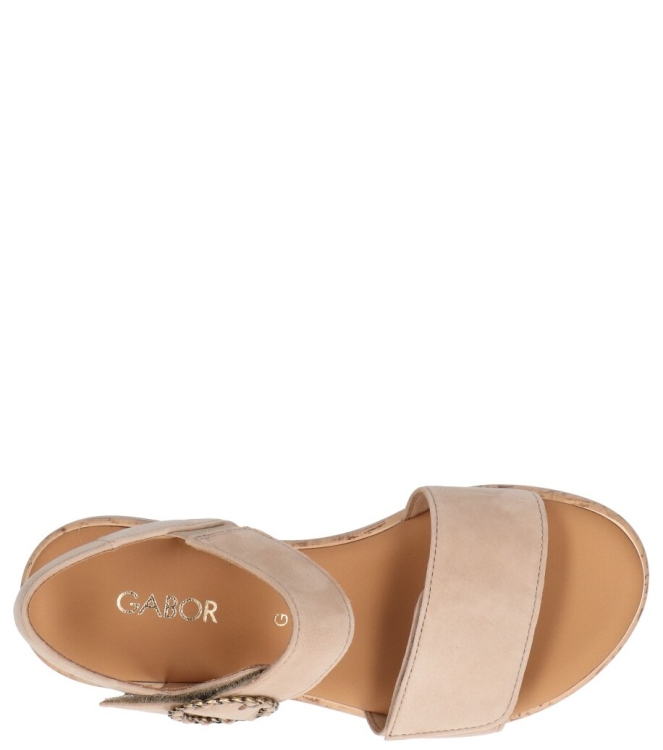 Gabor Gabor sandaal <span>82.734.30</span> 30 sand (brma/S.Kork) Gabor sandaal <span>82.734.30</span> 82.734.30 beige - www.bremmerschoenen.pro - Bremmer Schoenen