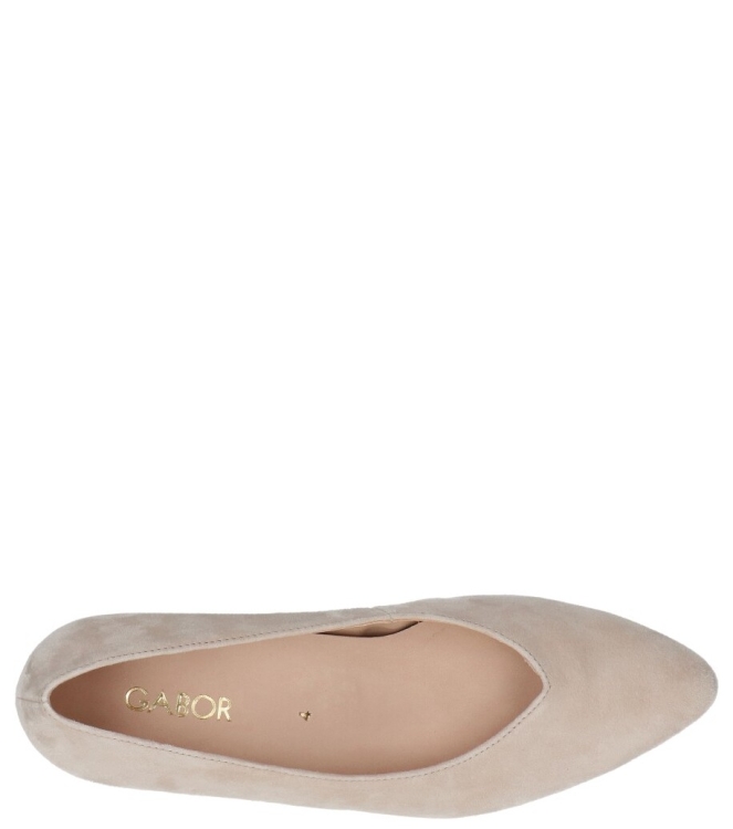 Gabor pump <span>81.431.12</span> 81.431.12 beige - www.bremmerschoenen.pro - Bremmer Schoenen