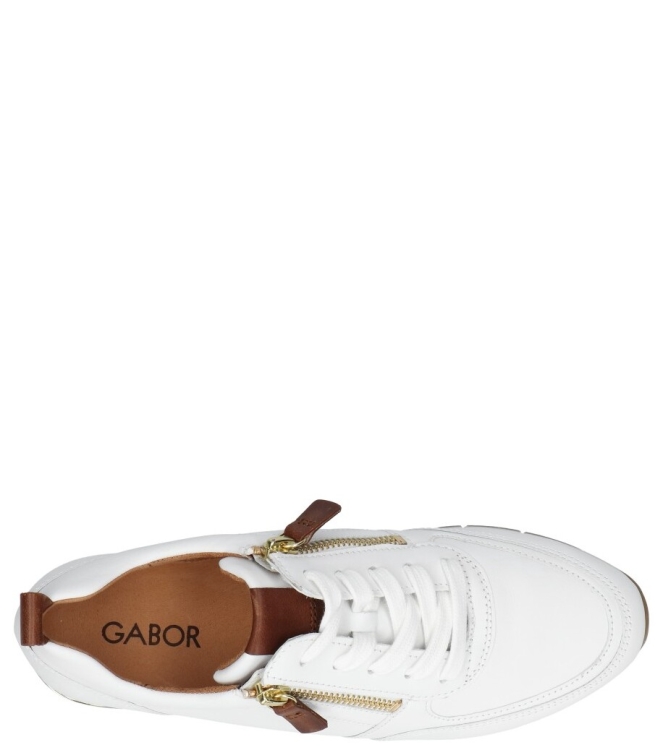 Gabor sneaker <span>83.411.24</span> 83.411.24 wit - www.bremmerschoenen.pro - Bremmer Schoenen