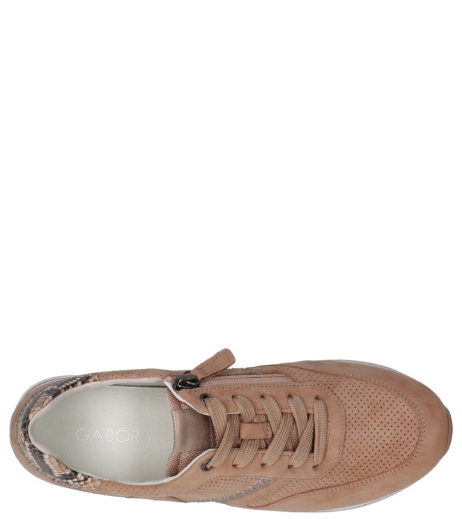 Gabor sneaker <span>86.336.34</span> 86.336.34 beige - www.bremmerschoenen.pro - Bremmer Schoenen
