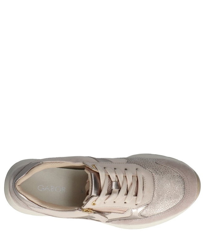 Gabor sneaker <span>86.597.34</span> 86.597.34 beige - www.bremmerschoenen.pro - Bremmer Schoenen
