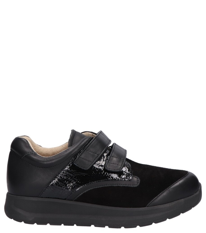 Nimco klittenbandschoen <span>70111.2 001 7000 Ingrid Velcro KX</span> 70111.2 001 7000 Ingrid Velcro KX zwart - www.bremmerschoenen.pro - Bremmer Schoenen