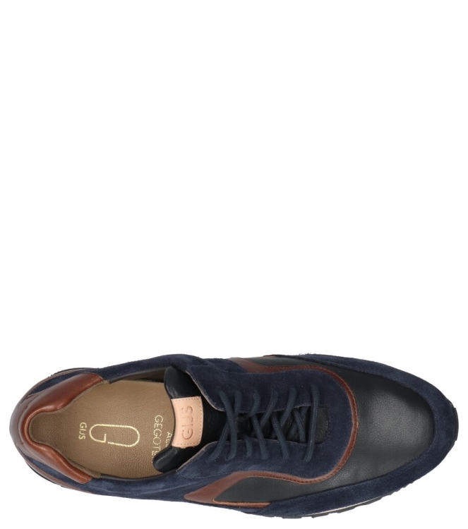 Gijs Gijs sneaker <span>2138 904 2175</span> 2175 MARINE/CUOIO/NATUREL Gijs sneaker <span>2138 904 2175</span> 2138 904 2175 blauw - www.bremmerschoenen.pro - Bremmer Schoenen