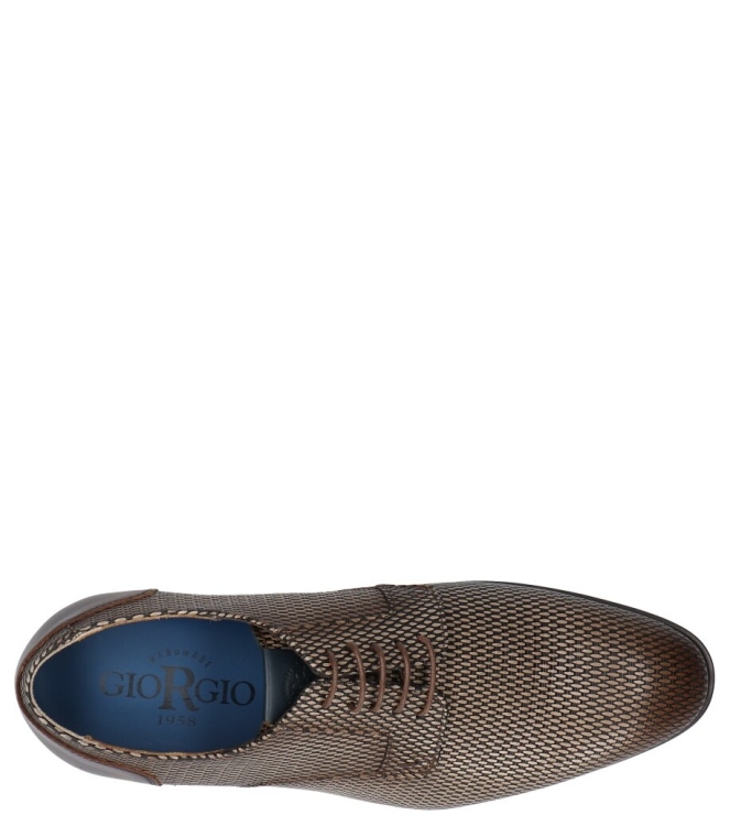 Giorgio geklede schoen <span>40325 05 Crema</span> 40325 05 Crema bruin - www.bremmerschoenen.pro - Bremmer Schoenen
