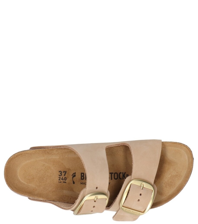 Birkenstock slipper <span>1024064 Arizona Big Buckle</span> 1024064 Arizona Big Buckle beige - www.bremmerschoenen.pro - Bremmer Schoenen