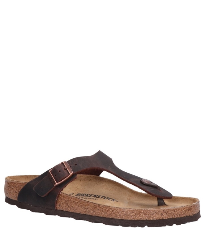 Birkenstock slipper <span>743831 Gizeh</span> 743831 Gizeh bruin - www.bremmerschoenen.pro - Bremmer Schoenen