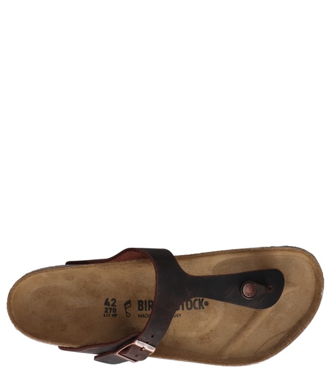 Birkenstock slipper <span>743831 Gizeh</span> 743831 Gizeh bruin - www.bremmerschoenen.pro - Bremmer Schoenen