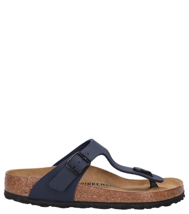 Birkenstock slipper <span>143621 Gizeh</span> 143621 Gizeh blauw - www.bremmerschoenen.pro - Bremmer Schoenen