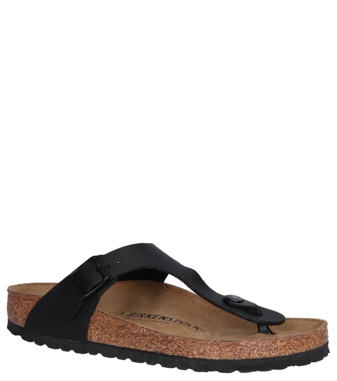 Birkenstock slipper <span>043691 Gizeh</span> 043691 Gizeh zwart - www.bremmerschoenen.pro - Bremmer Schoenen