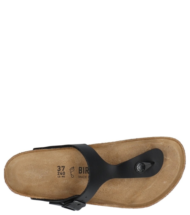 Birkenstock slipper <span>043691 Gizeh</span> 043691 Gizeh zwart - www.bremmerschoenen.pro - Bremmer Schoenen