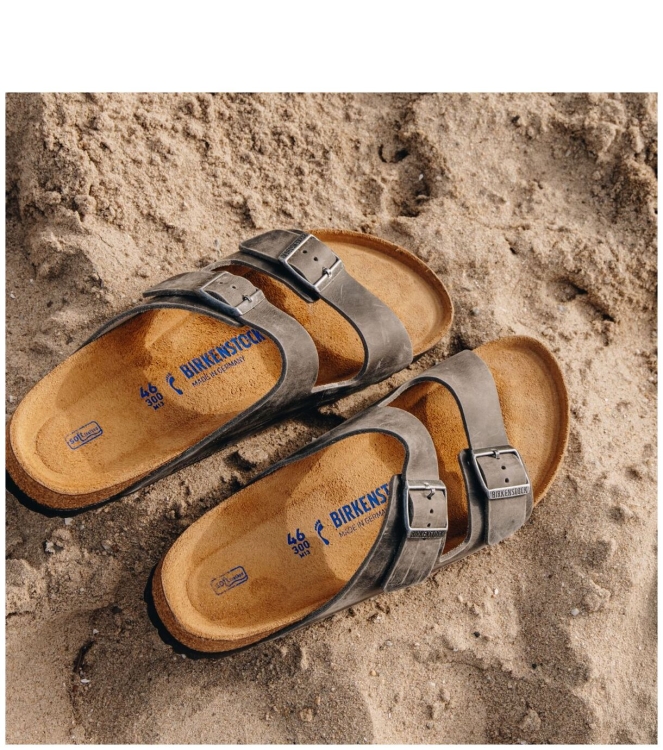 Birkenstock slipper <span>1019313 Arizona</span> 1019313 Arizona groen - www.bremmerschoenen.pro - Bremmer Schoenen