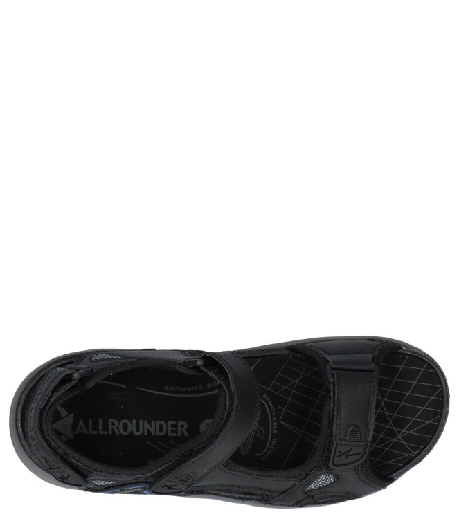 Allrounder sandaal <span>Honduras 84</span> Honduras 84 zwart - www.bremmerschoenen.pro - Bremmer Schoenen