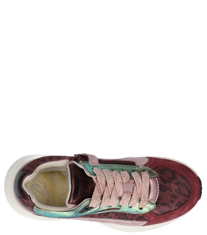 Twins sneaker <span>326603 449 Tessa Tulp</span> 326603 449 Tessa Tulp bordeaux - www.bremmerschoenen.pro - Bremmer Schoenen