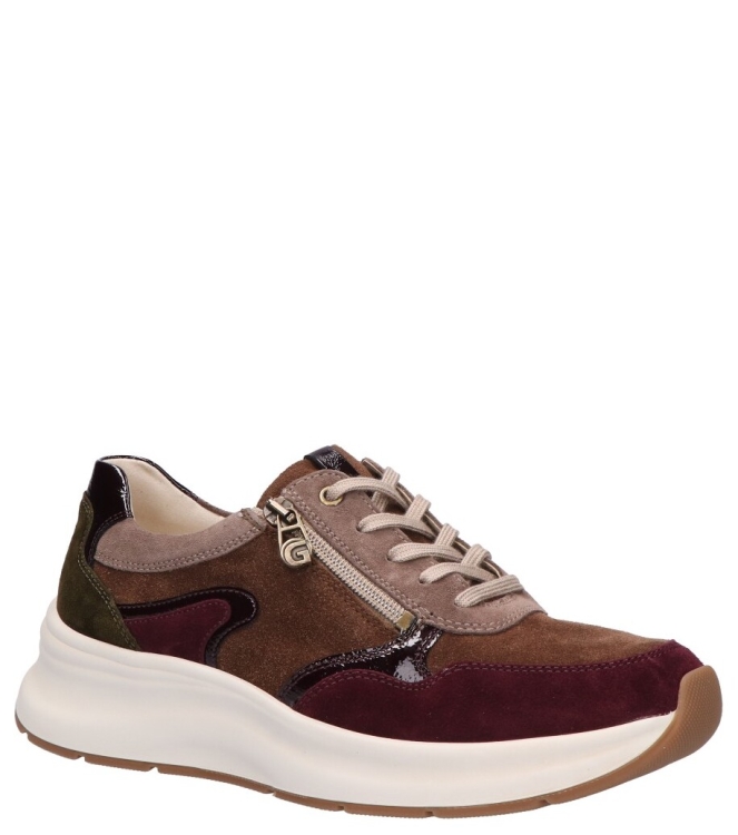 Ganter Ganter sneaker <span>205418 2499 Kim</span> 2070 espresso/brons Ganter sneaker <span>205418 2499 Kim</span> 205418 2499 Kim bruin - www.bremmerschoenen.pro - Bremmer Schoenen