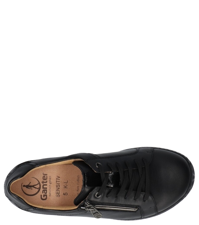 Ganter sneaker <span>209911 0100 Karla-louise</span> 209911 0100 Karla-louise zwart - www.bremmerschoenen.pro - Bremmer Schoenen
