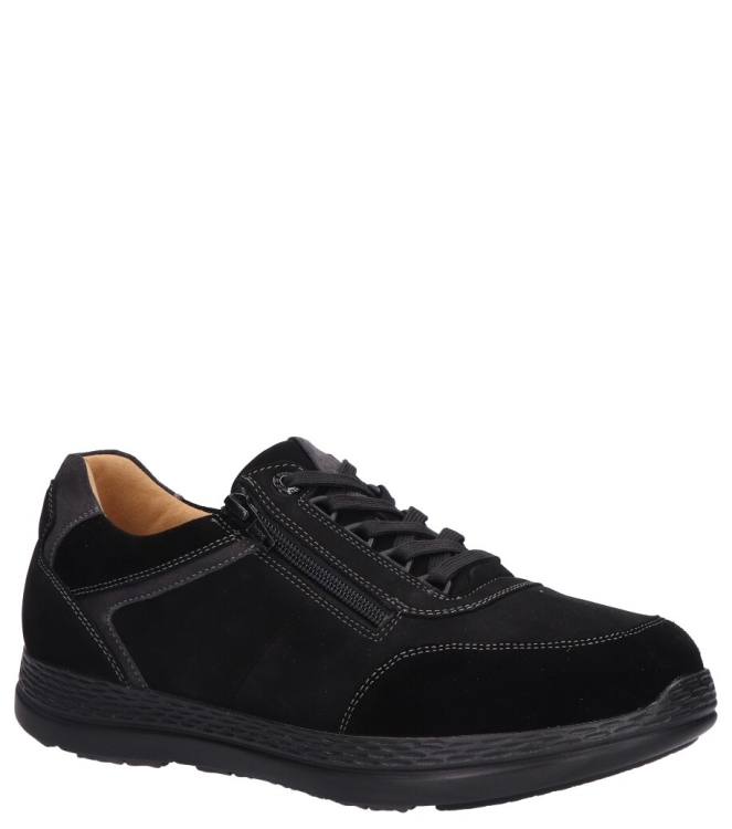 Ganter sneaker <span>259852 0100 Karl-Ludwig</span> 259852 0100 Karl-Ludwig zwart - www.bremmerschoenen.pro - Bremmer Schoenen