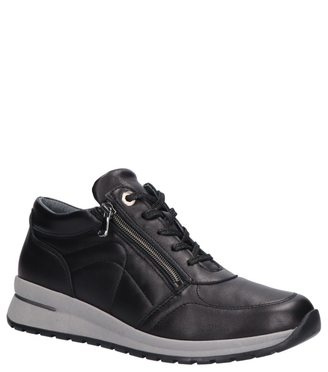 Waldlaufer sneaker <span>928701 144 001 H-Inessa</span> 928701 144 001 H-Inessa zwart - www.bremmerschoenen.pro - Bremmer Schoenen