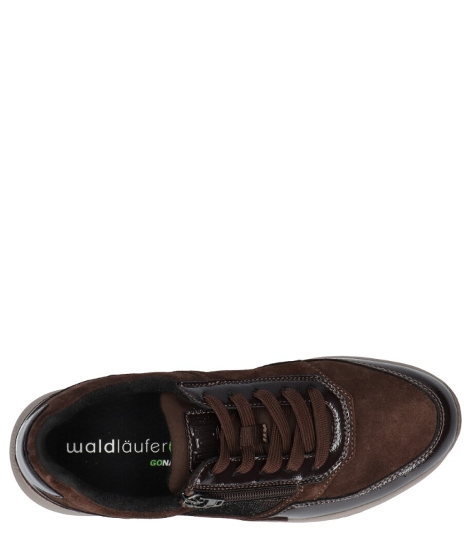 Waldlaufer sneaker <span>514001 111 192 H-Macie</span> 514001 111 192 H-Macie bruin - www.bremmerschoenen.pro - Bremmer Schoenen