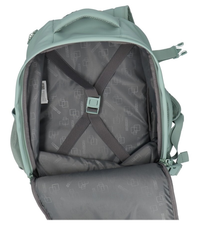 American Tourister AT rugtas <span>160413 A580 Take2cabin</span> Iceberg Green AT rugtas <span>160413 A580 Take2cabin</span> 160413 A580 Take2cabin groen - www.bremmerschoenen.pro - Bremmer Schoenen