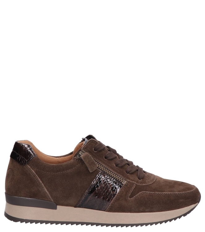Gabor sneaker <span>6019.01.007</span> 6019.01.007 bruin - www.bremmerschoenen.pro - Bremmer Schoenen