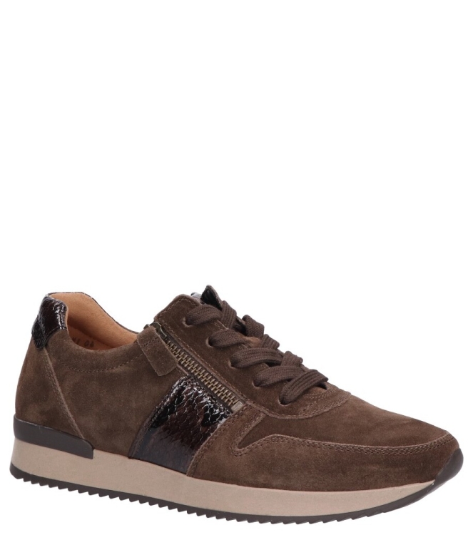 Gabor sneaker <span>6019.01.007</span> 6019.01.007 bruin - www.bremmerschoenen.pro - Bremmer Schoenen