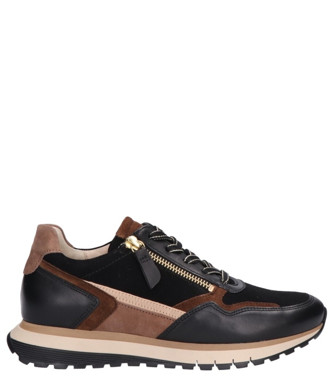 Gabor sneaker <span>6029.01.002</span> 6029.01.002 zwart - www.bremmerschoenen.pro - Bremmer Schoenen