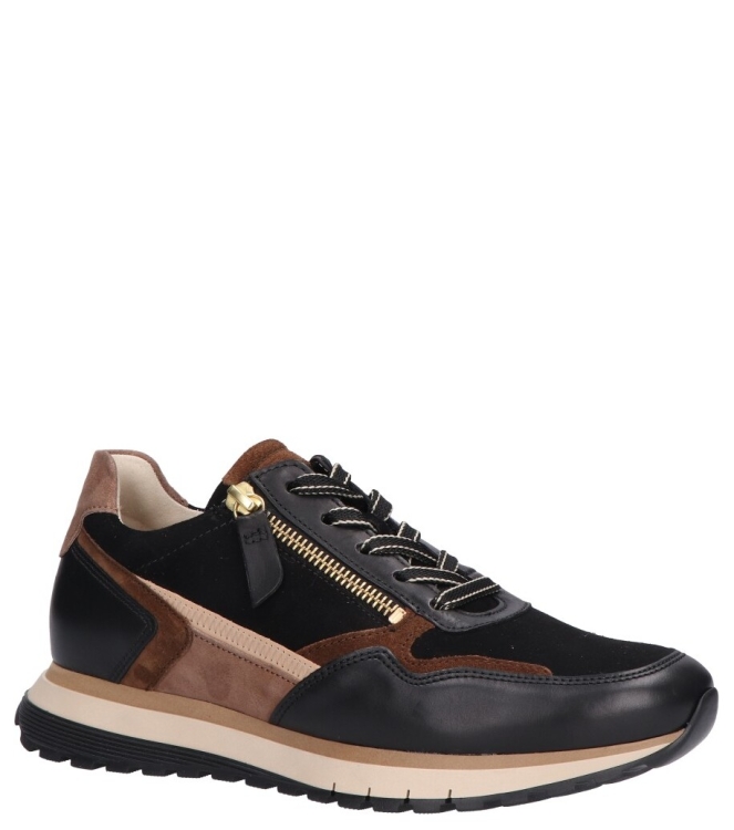 Gabor sneaker <span>6029.01.002</span> 6029.01.002 zwart - www.bremmerschoenen.pro - Bremmer Schoenen