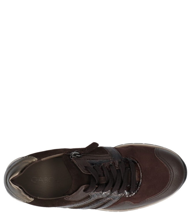 Gabor sneaker <span>6020.01.003</span> 6020.01.003 bruin - www.bremmerschoenen.pro - Bremmer Schoenen