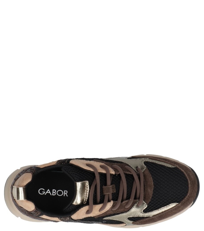 Gabor sneaker <span>6005.01.007</span> 6005.01.007 bruin - www.bremmerschoenen.pro - Bremmer Schoenen