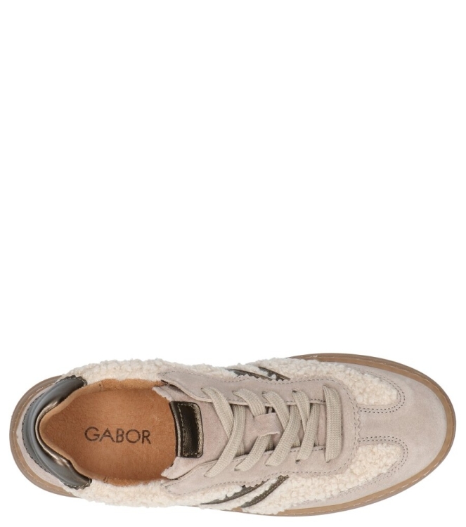 Gabor sneaker <span>6018.01.004</span> 6018.01.004 beige - www.bremmerschoenen.pro - Bremmer Schoenen