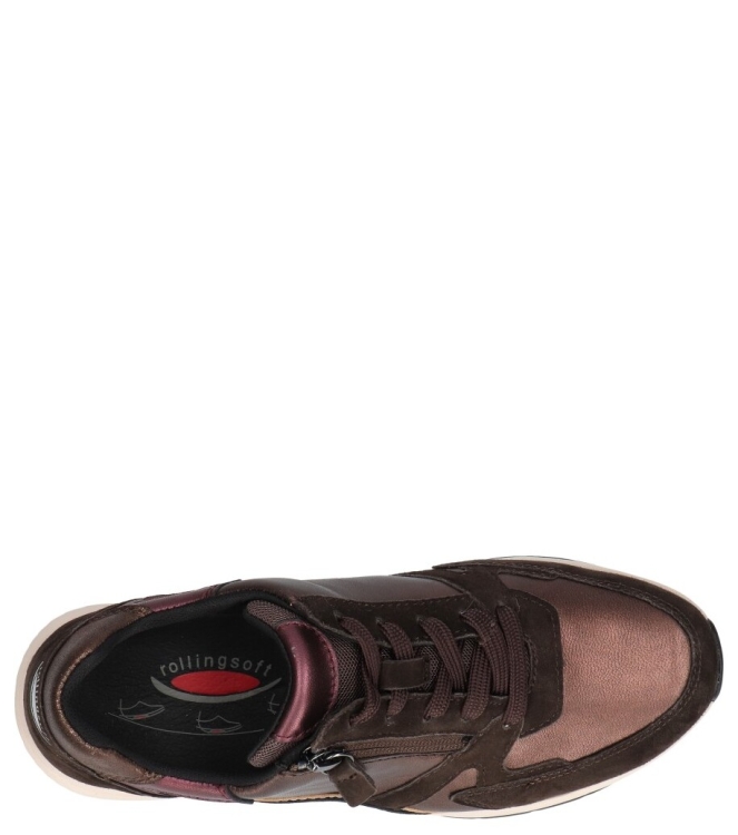 Gabor sneaker <span>0106.01.016</span> 0106.01.016 bruin - www.bremmerschoenen.pro - Bremmer Schoenen
