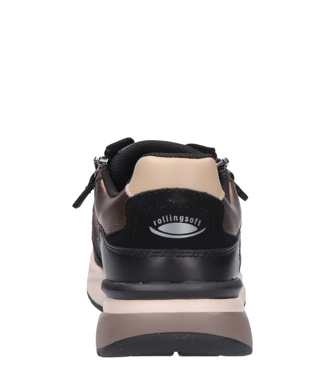 Gabor Gabor sneaker <span>0105.01.006</span> 006 black/desert kombi Gabor sneaker <span>0105.01.006</span> 0105.01.006 zwart - www.bremmerschoenen.pro - Bremmer Schoenen
