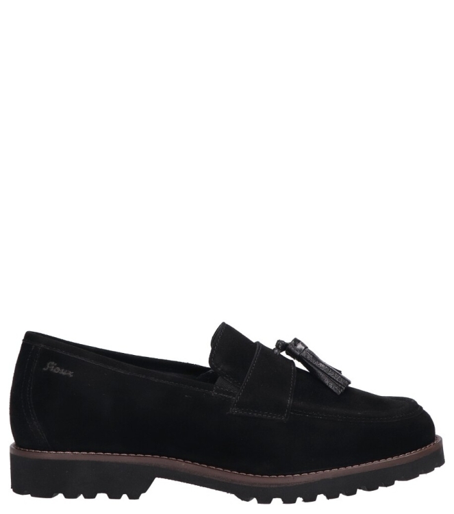 Sioux instapper <span>42201 Meredith 758 H</span> 42201 Meredith 758 H zwart - www.bremmerschoenen.pro - Bremmer Schoenen