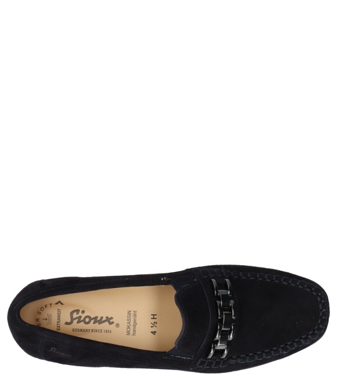 Sioux instapper <span>67742 Cortizia 727 H</span> 67742 Cortizia 727 H blauw - www.bremmerschoenen.pro - Bremmer Schoenen