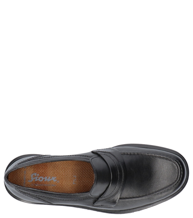 Sioux instapper <span>28950 PERU</span> 28950 PERU zwart - www.bremmerschoenen.pro - Bremmer Schoenen