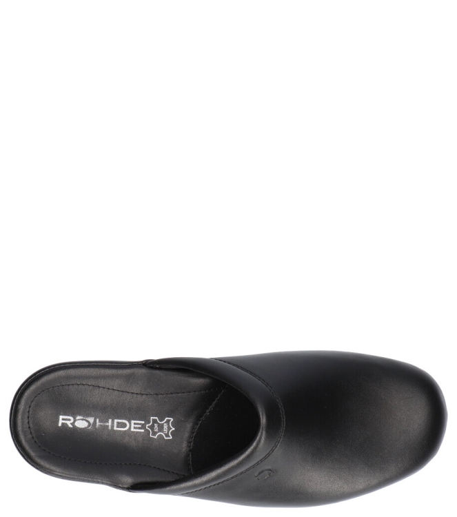 Rohde pantoffel <span>6600 90</span> 6600 90 zwart - www.bremmerschoenen.pro - Bremmer Schoenen