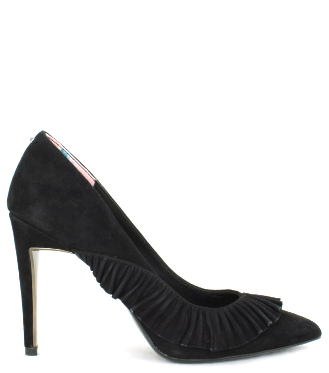 Ted Baker pump <span>Ruche.918710</span> Ruche.918710 zwart - www.bremmerschoenen.pro - Bremmer Schoenen
