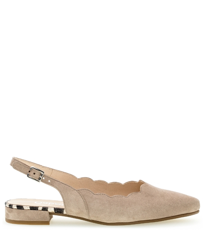 Gabor pump open hiel <span>42.241.31</span> 42.241.31 beige - www.bremmerschoenen.pro - Bremmer Schoenen