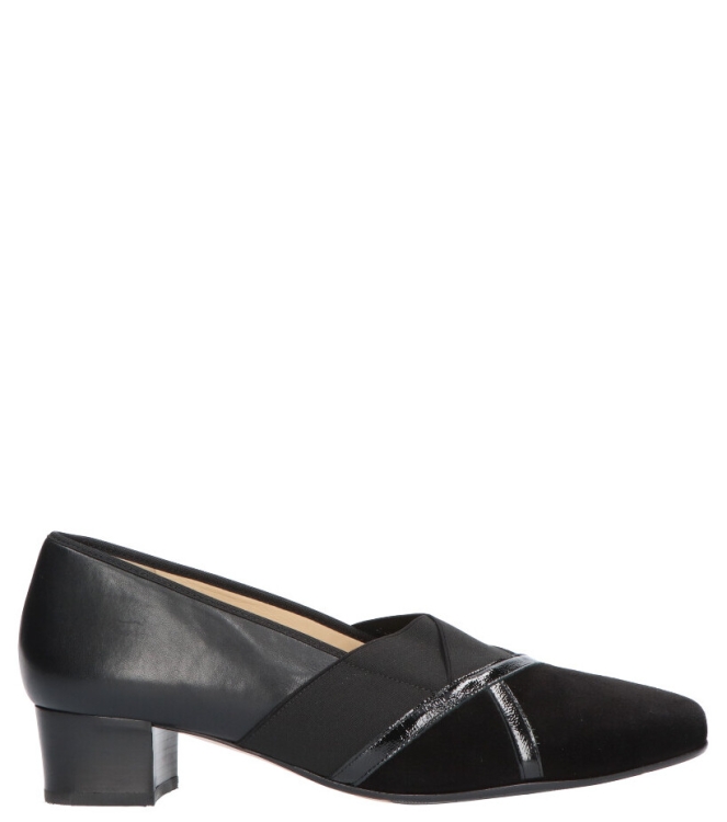 Hassia Pump <span>303332 0100 Evelyn</span> 303332 0100 Evelyn zwart - www.bremmerschoenen.pro - Bremmer Schoenen